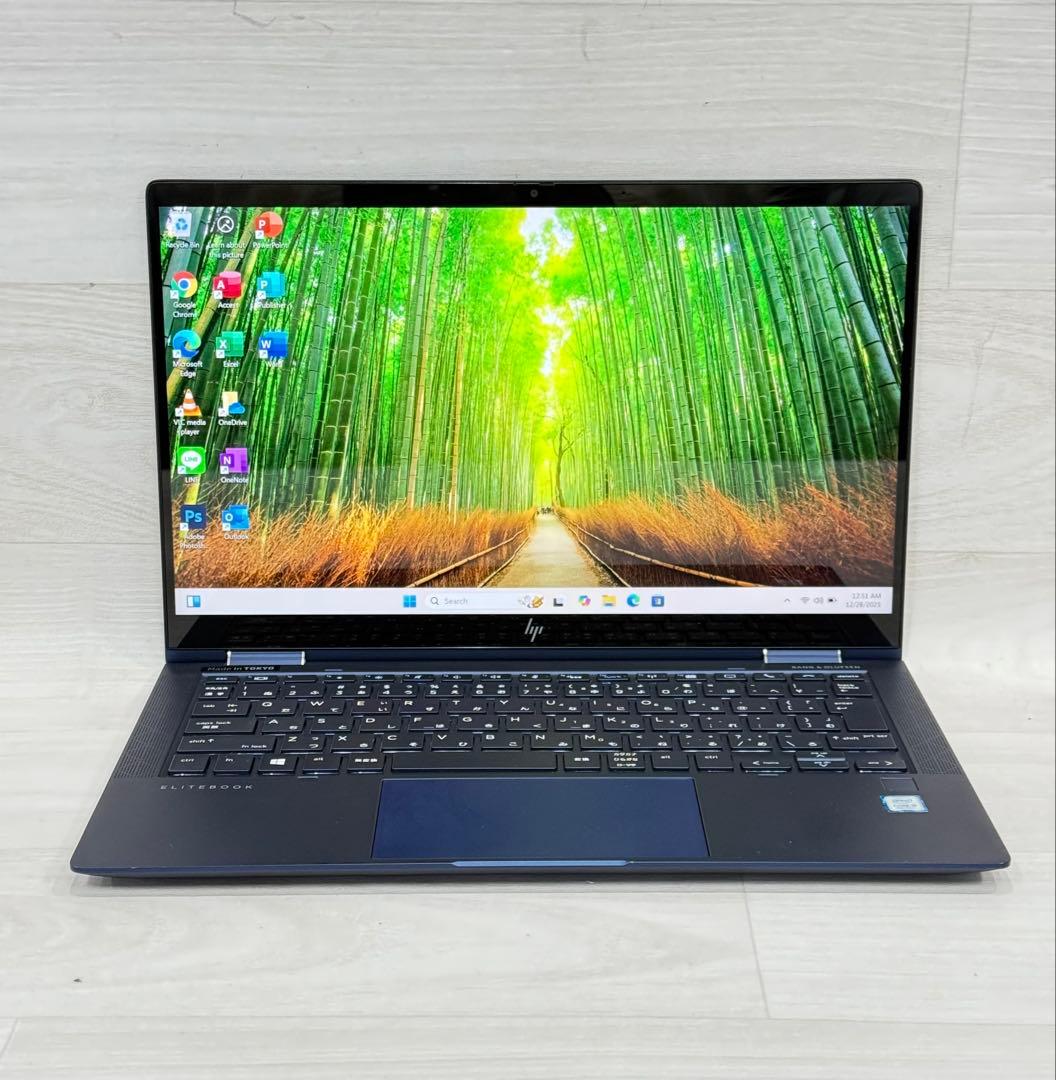 HP Elite Dragonfly フルHD タッチ 2-in-1 ノートPC