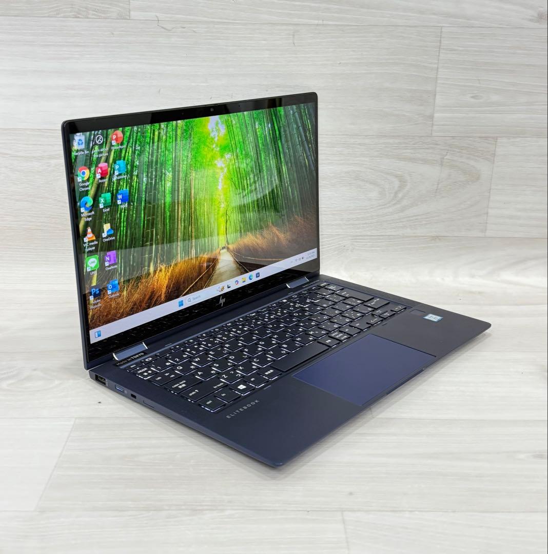 HP Elite Dragonfly フルHD タッチ 2-in-1 ノートPC