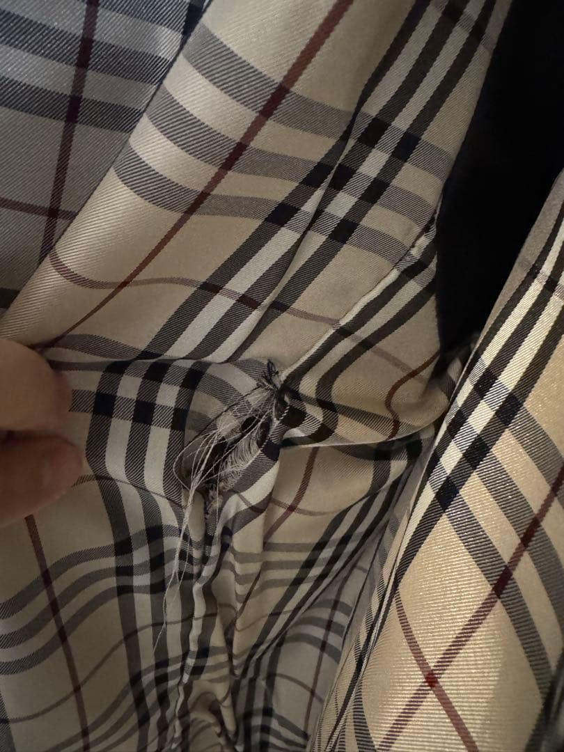 BURBERRY シングルライダースジャケット