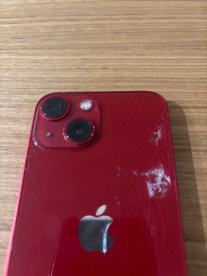 Apple iPhone 13mini(PRODUCT(RED)) 本体※傷