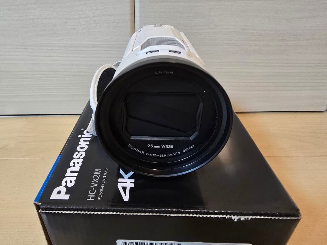 極美品 Panasonic HC-VX2M 4Kビデオカメラ 本体