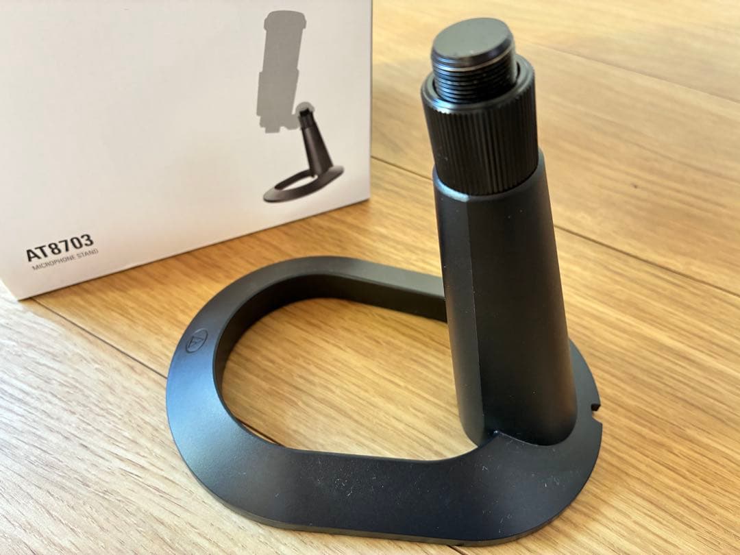 オーディオテクニカAT2040USB + スタンドAT8703