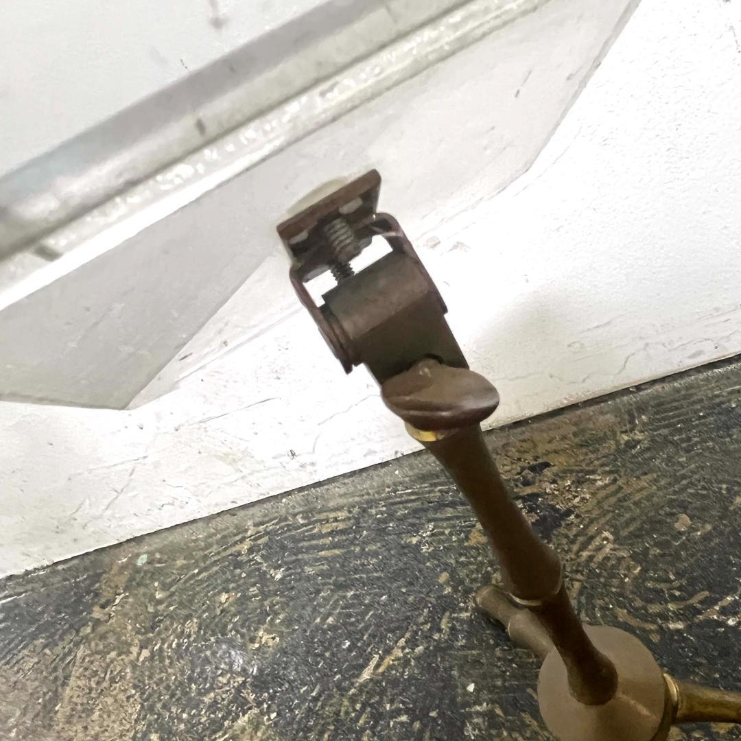 60s～70s ヴィンテージ ディスプレイシューズスタンド 真鍮脚/アンティーク