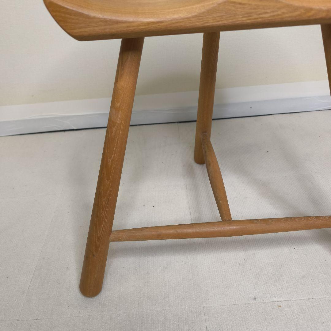 ミルカーズチェア 美品 リプロダクト シューメーカーチェア 49cm 木製