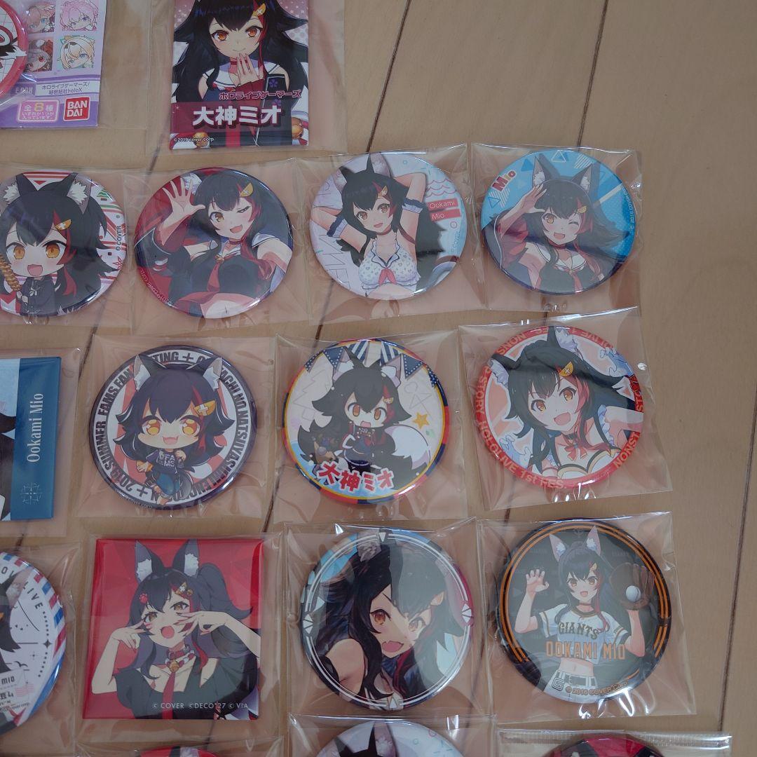 ホロライブ 大神ミオ 缶バッジ まとめ売り