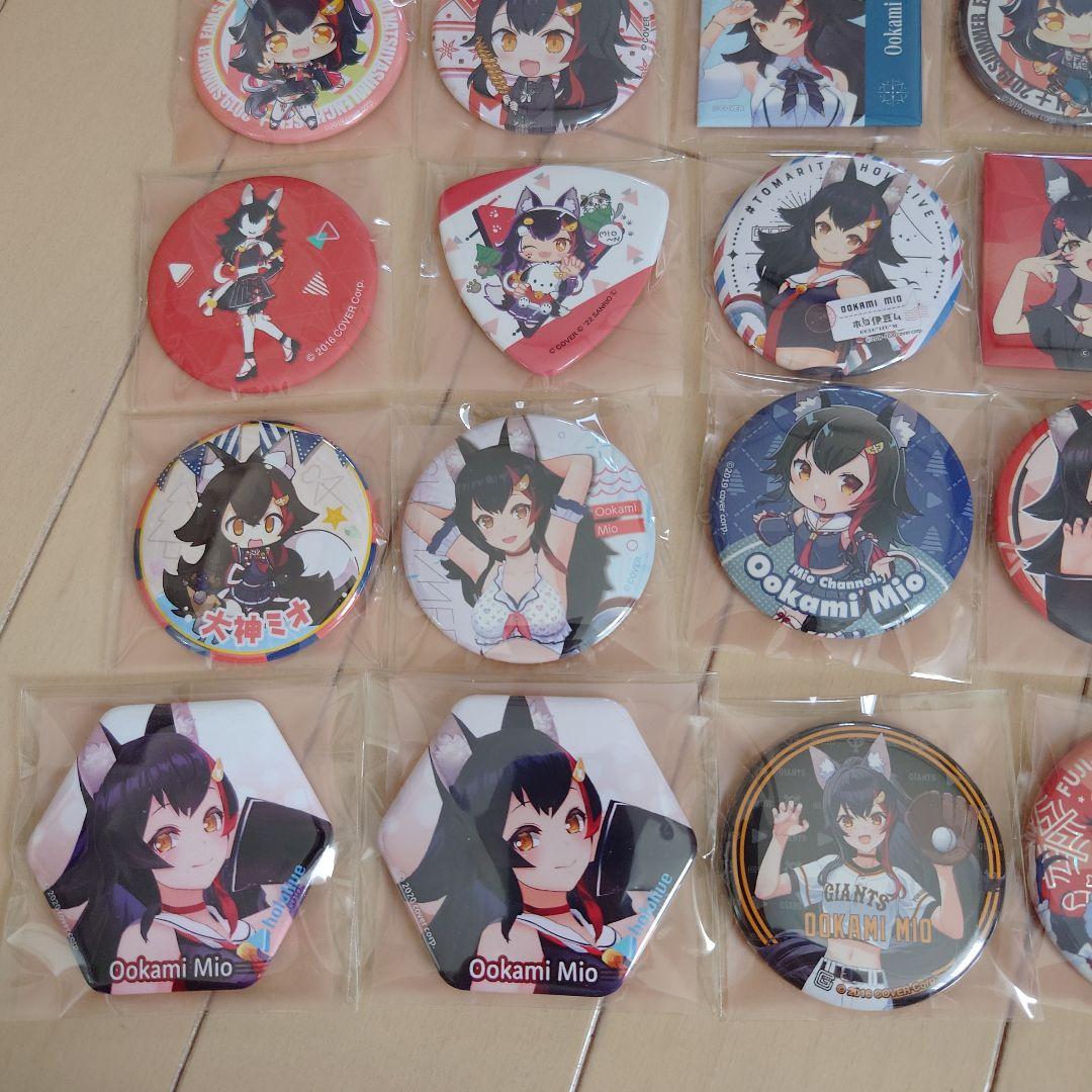 ホロライブ 大神ミオ 缶バッジ まとめ売り