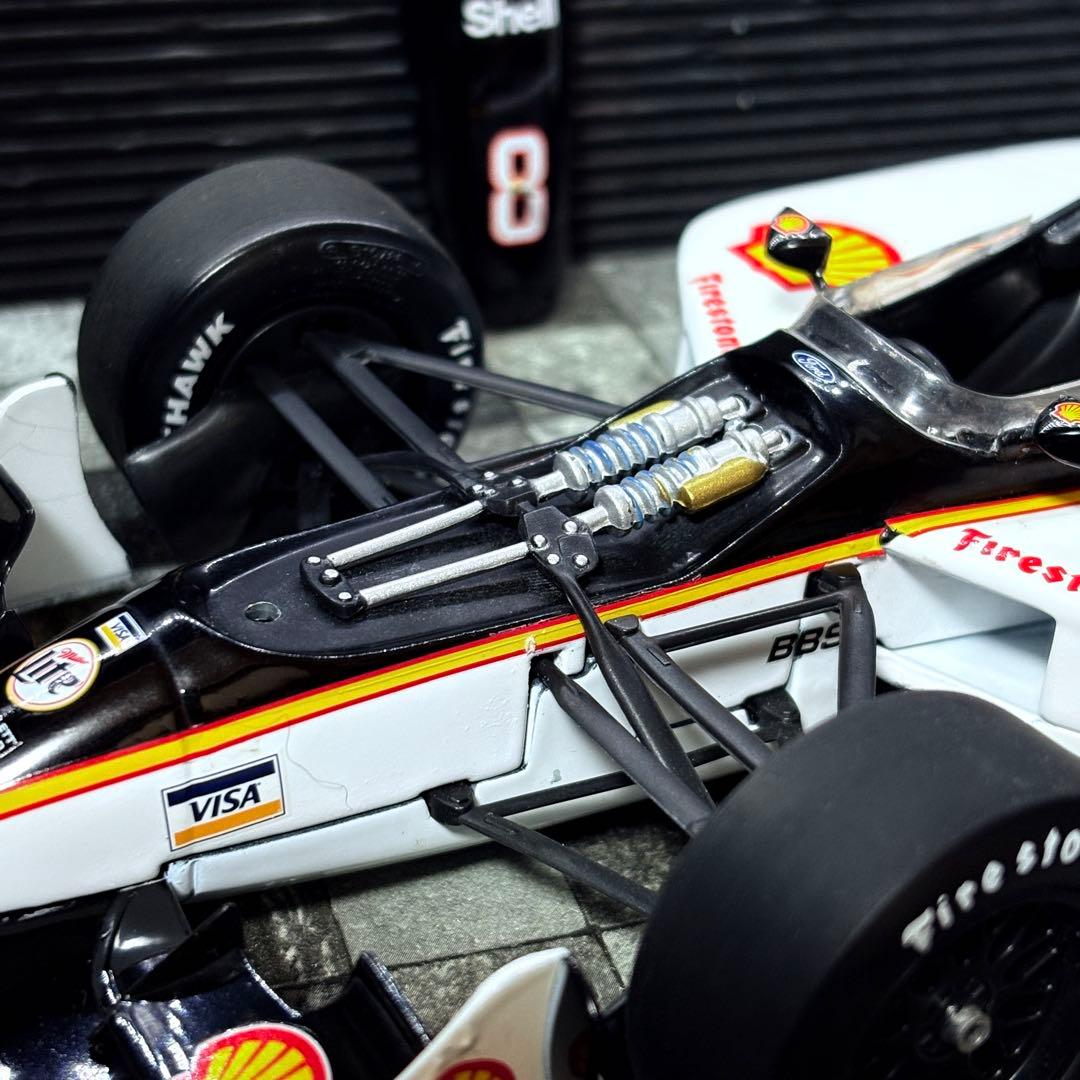 ブライアン・ハータ サイン入り 1/18 Action レイナード 99i