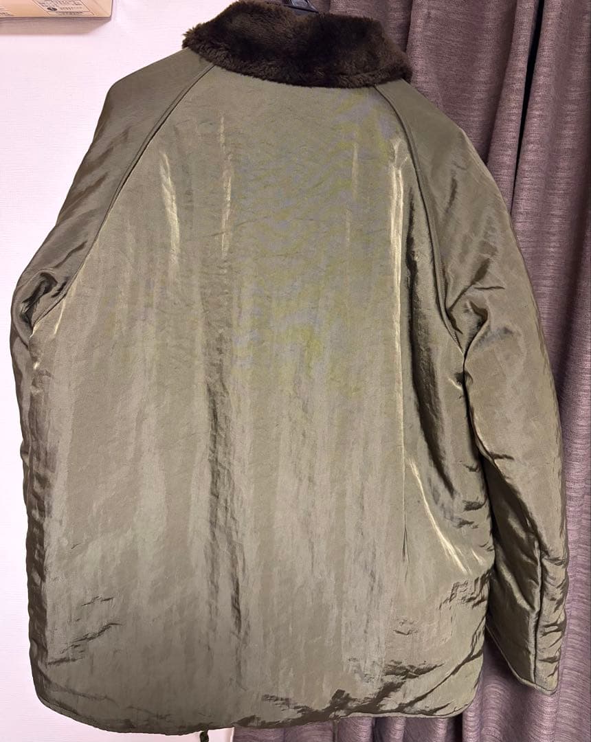 calee ナイロンツイルミリタリーデッキコート