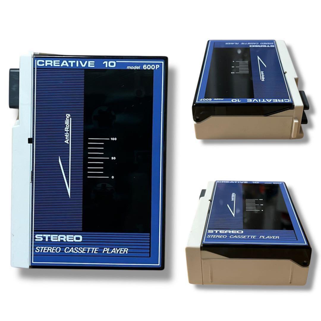 ★レア マイナーカセットプレイヤー スペースエイジ 昭和レトロ ウォークマン