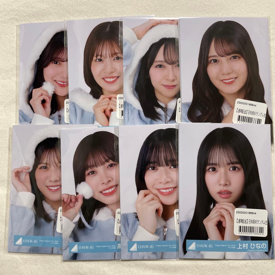 日向坂46生写真 2025クリスマスサンタ衣装（全メンバーまとめ売り）