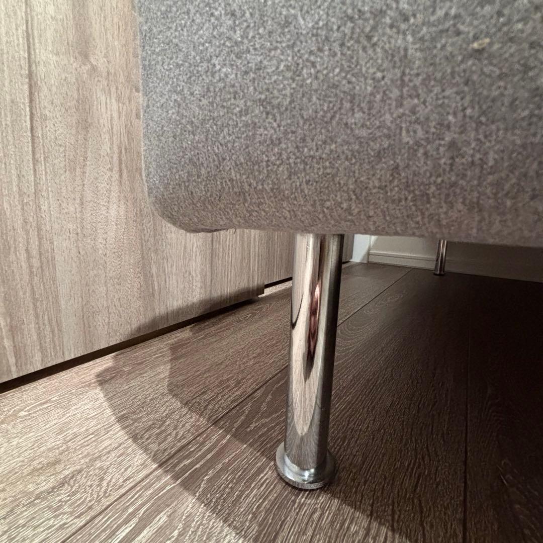 【即購入◎/美品】IKEAソーデルハムン/オットマン/トネルードグレー