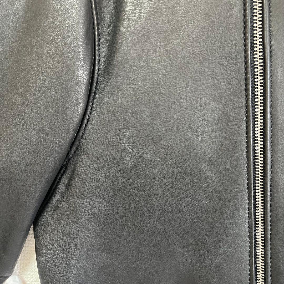 ビューティー&ユース シープセミダブルライダースジャケットXL