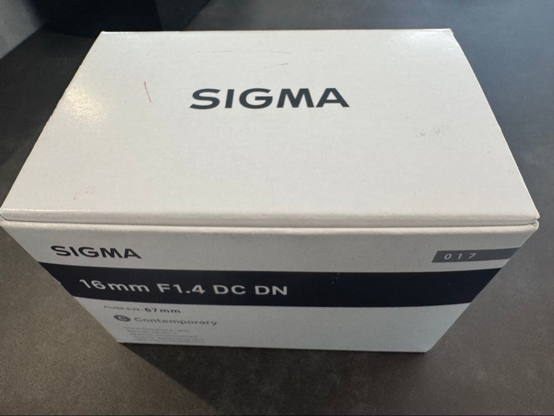 SIGMA 16mm F1.4　DC DN