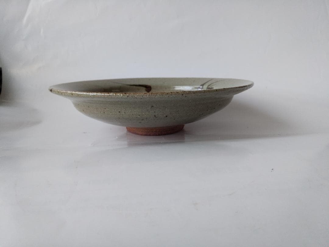 十三代 中里太郎右衛門 陶房 絵唐津 皿 共箱 栞 茶道具 飾り皿 新品 未使用