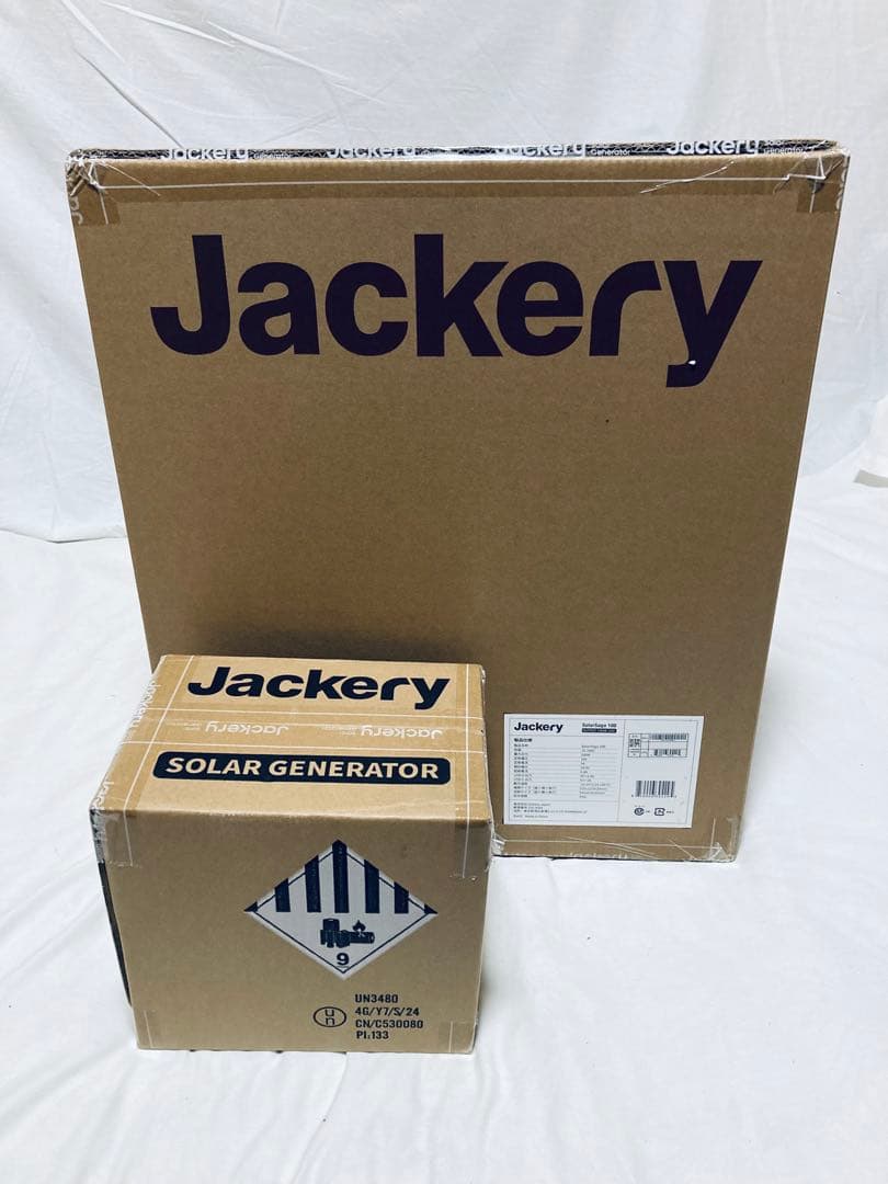 新品 Jackery 400 ポータブル電源 ソーラーパネル100 災害 非常用