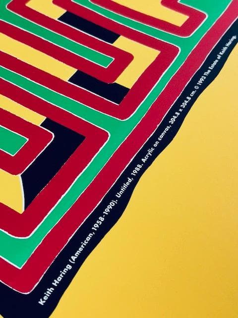 額装済/Untitled 1988/キース ヘリング/アートポスター