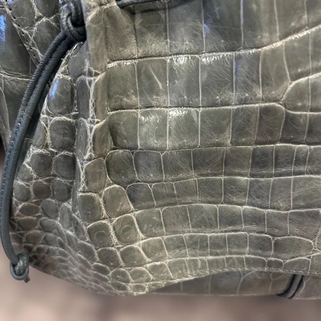 KWANPEN クロコダイルショルダーバッグ