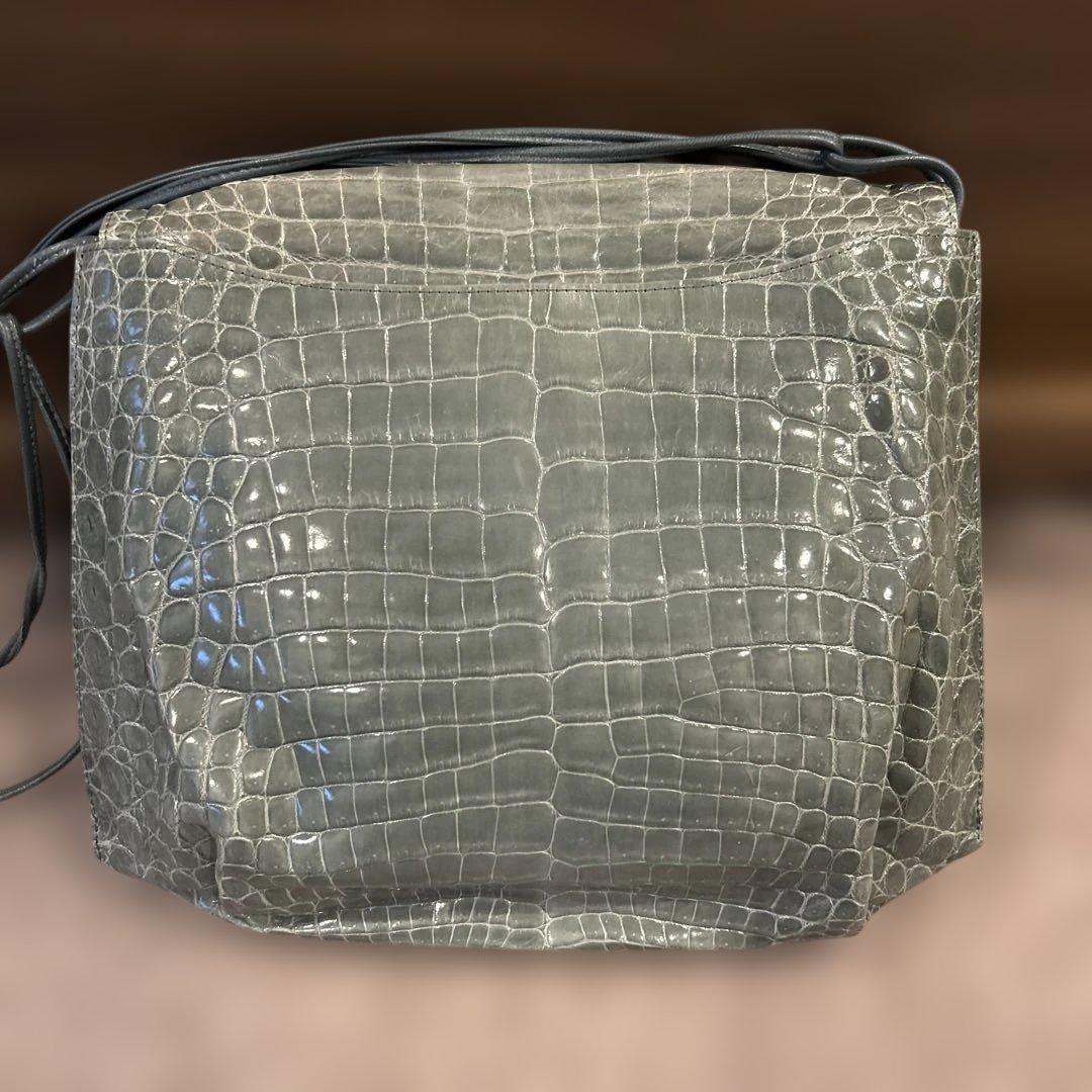 KWANPEN クロコダイルショルダーバッグ