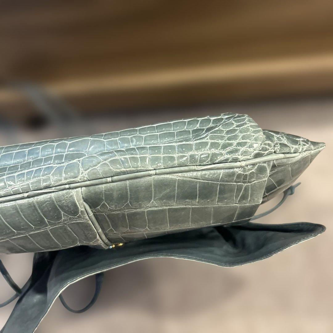 KWANPEN クロコダイルショルダーバッグ