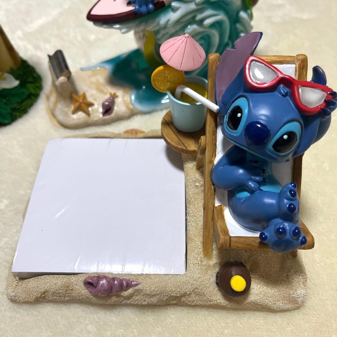 スティッチ　ステーショナリー　置物セット
