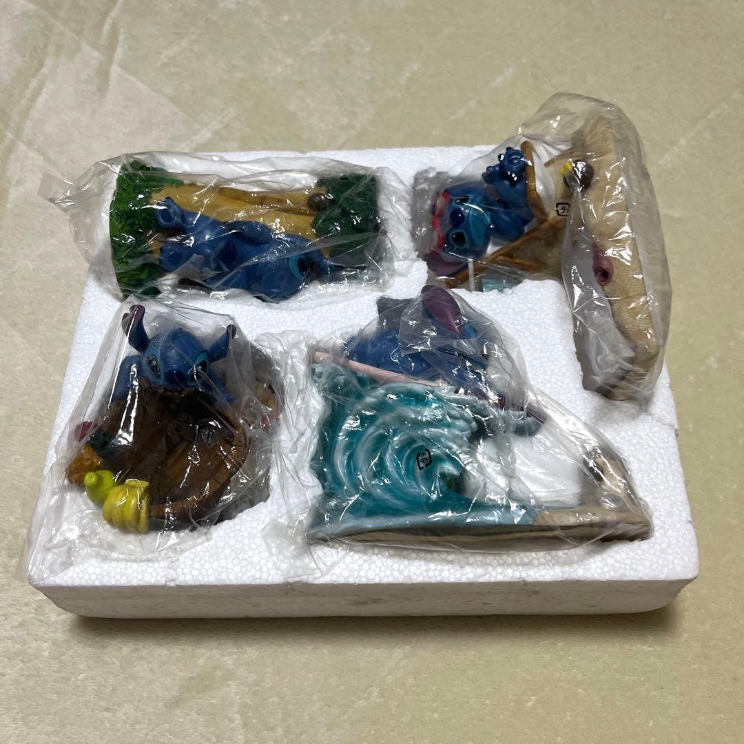 スティッチ　ステーショナリー　置物セット