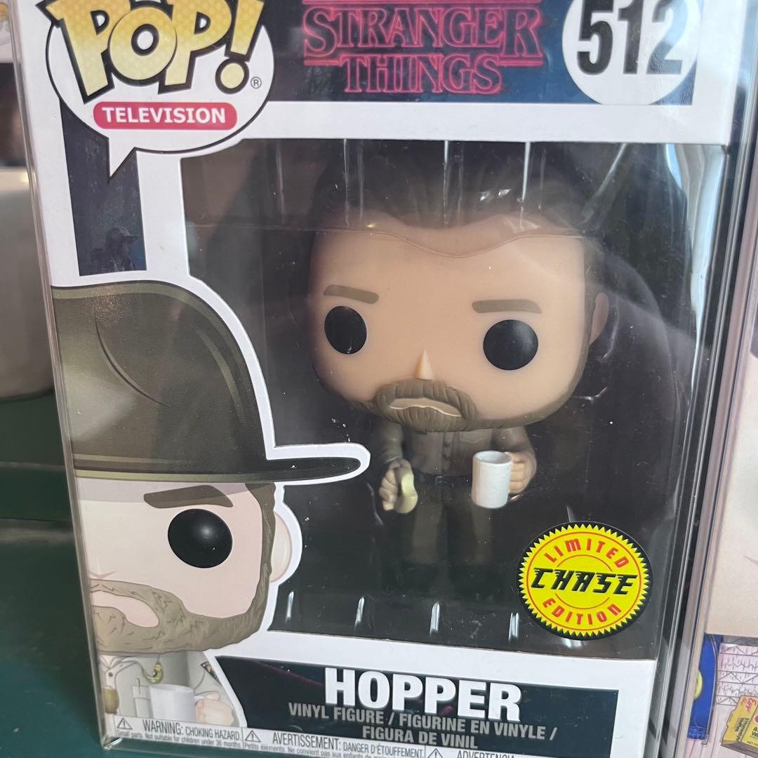 ストレンジャーシングス FUNKOPOP イレブン　ホッパー　CHASE セット
