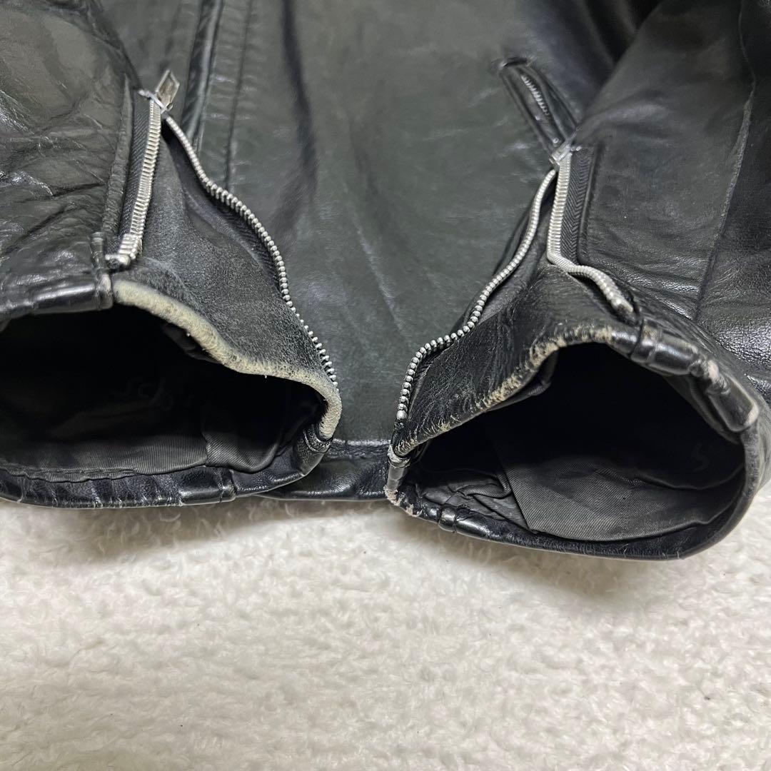 か*ん様 Schott 641 サイズ42 レザー シングルライダースジャケット