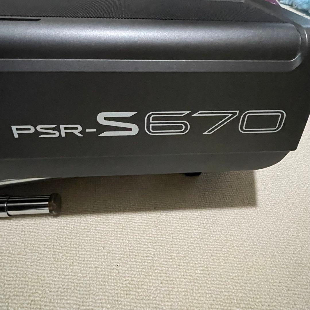 YAMAHA PSR-S670 電子キーボード ハイスペックモデル