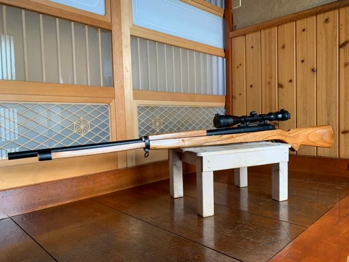 マルイVSR-10Gスペック　自作木製ストック　三十八式風