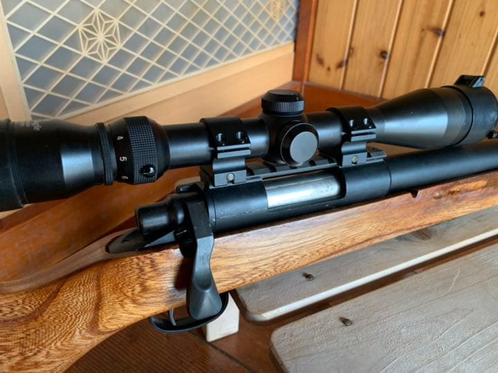 マルイVSR-10Gスペック　自作木製ストック　三十八式風