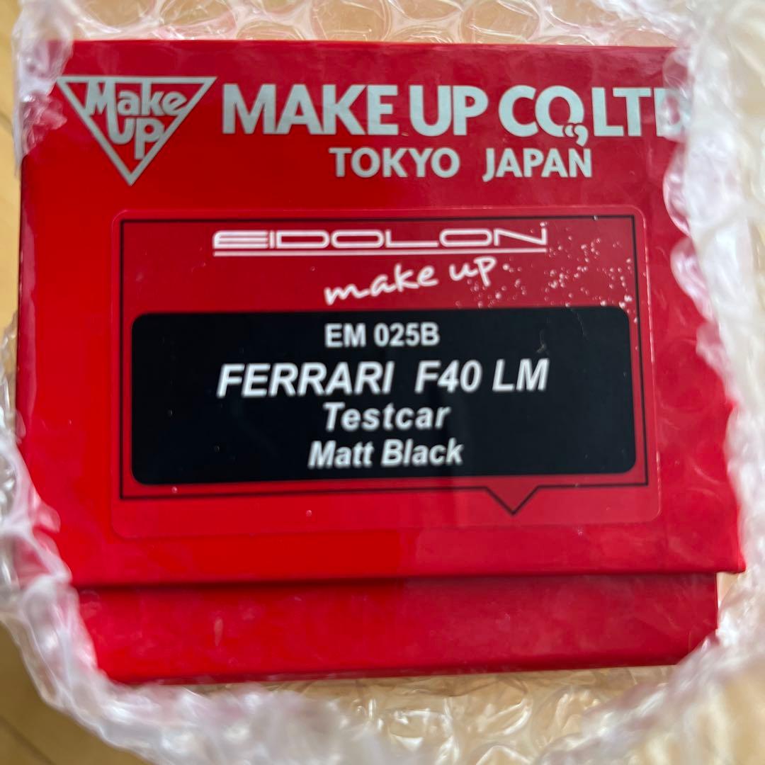 EIDOLON Ferrari F40 LM 精悍マットブラック 未開封新品