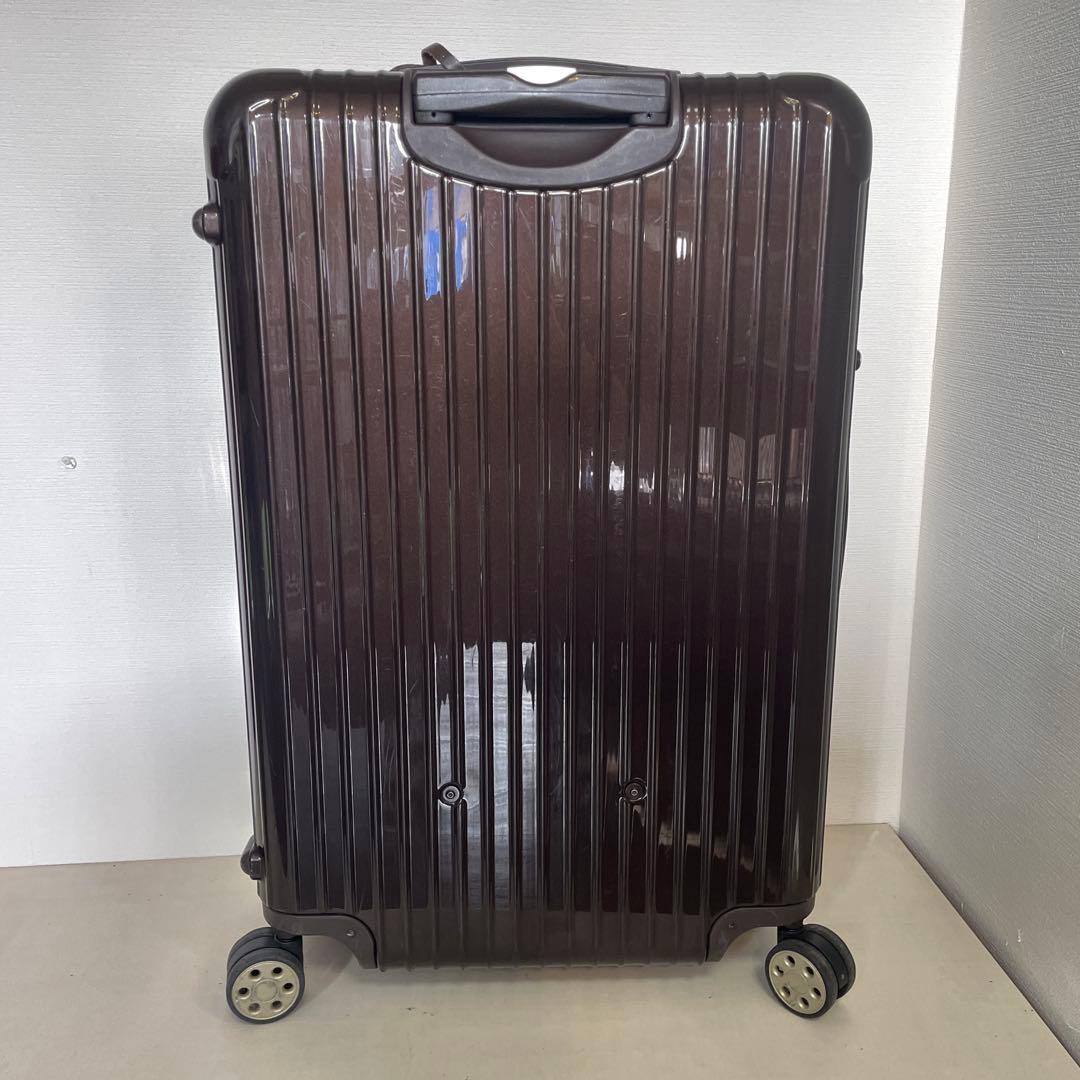 極美品 RIMOWA リモワ サルサデラックス ブラウン 87L 4輪