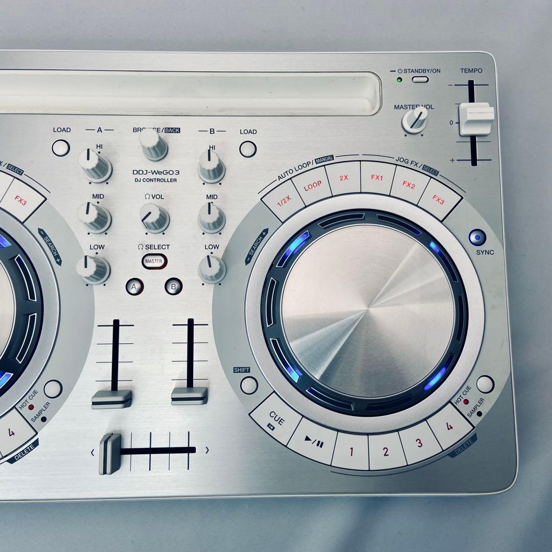 PIONEER DJ DDJ-WEGO3-W USBバス電源 スクラッチ対応
