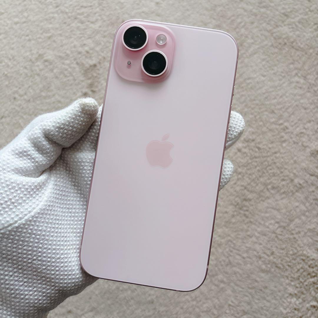 【タイムセール】Apple iPhone 15 ピンク 本体 128GB
