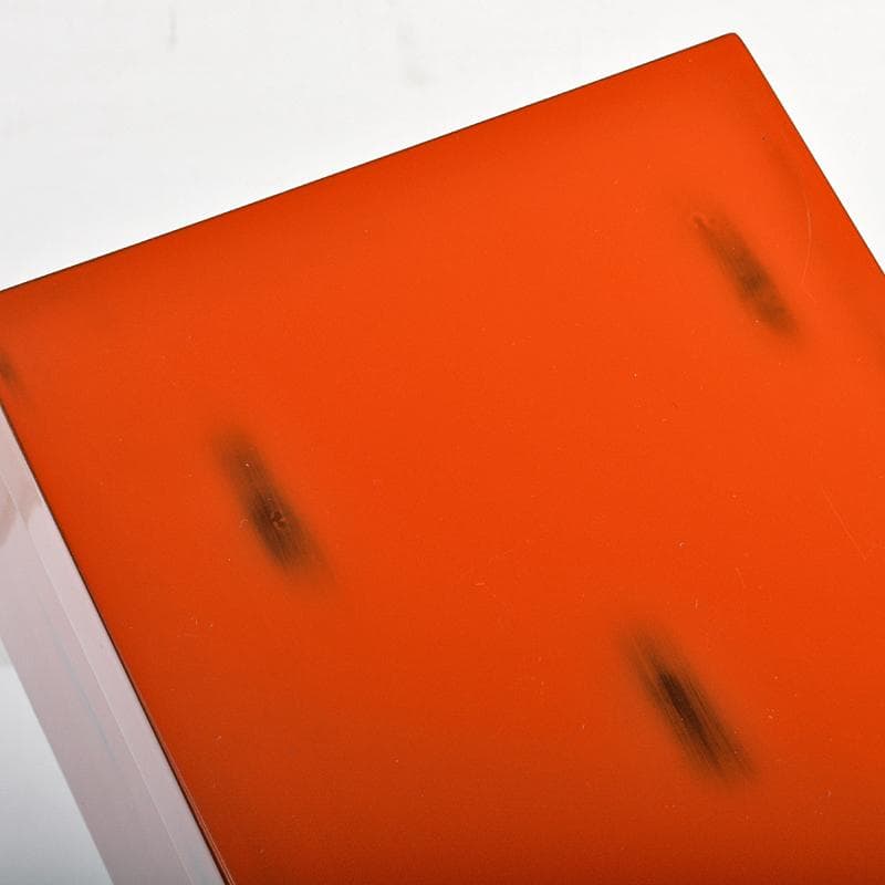 茶道具　朱塗　茶箱　黒茶碗　平安春峰作振出など　五点　一式　V　R6873