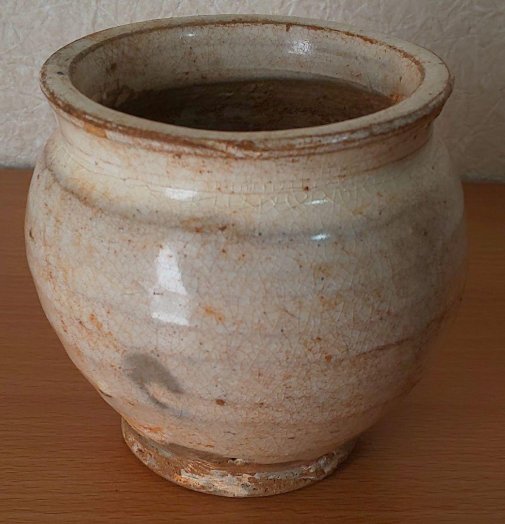 朝鮮王朝時代 李朝時代 会寧斑釉壺 小壺