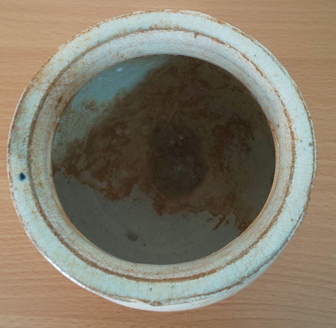 朝鮮王朝時代 李朝時代 会寧斑釉壺 小壺