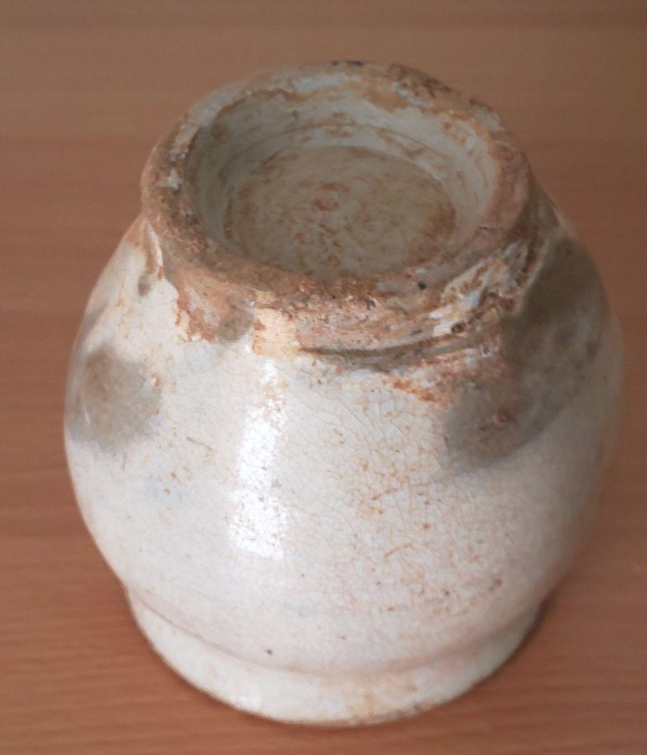 朝鮮王朝時代 李朝時代 会寧斑釉壺 小壺