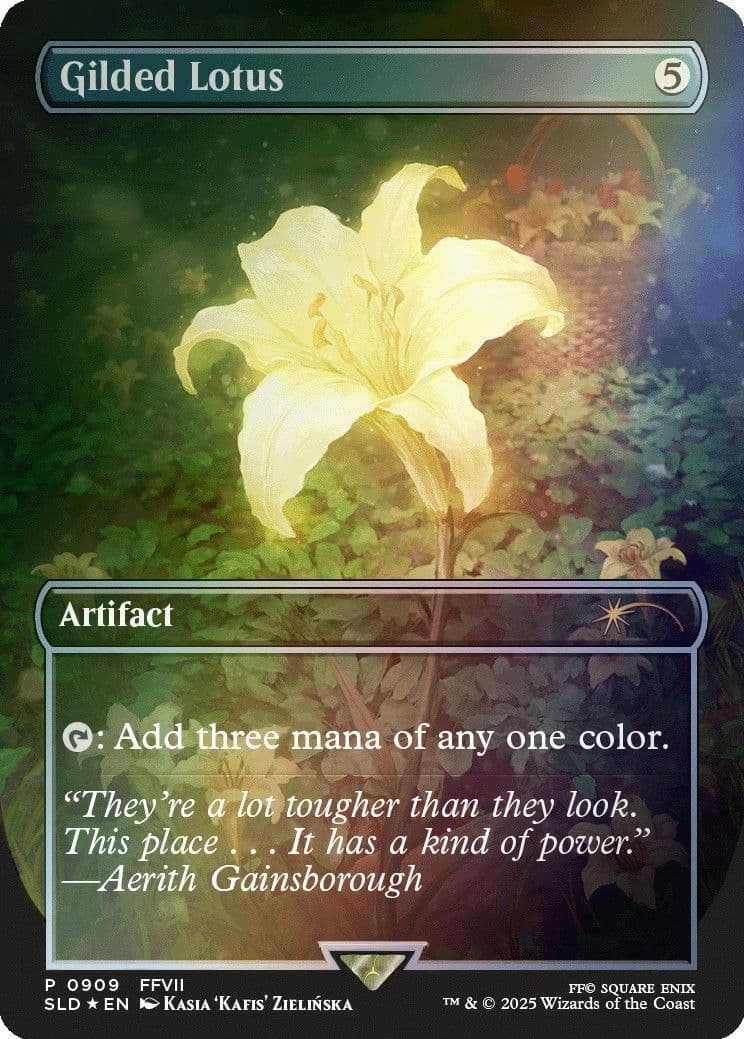 MTG 金粉の水蓮/Gilded Lotus SLD 英語版FOIL 未開封
