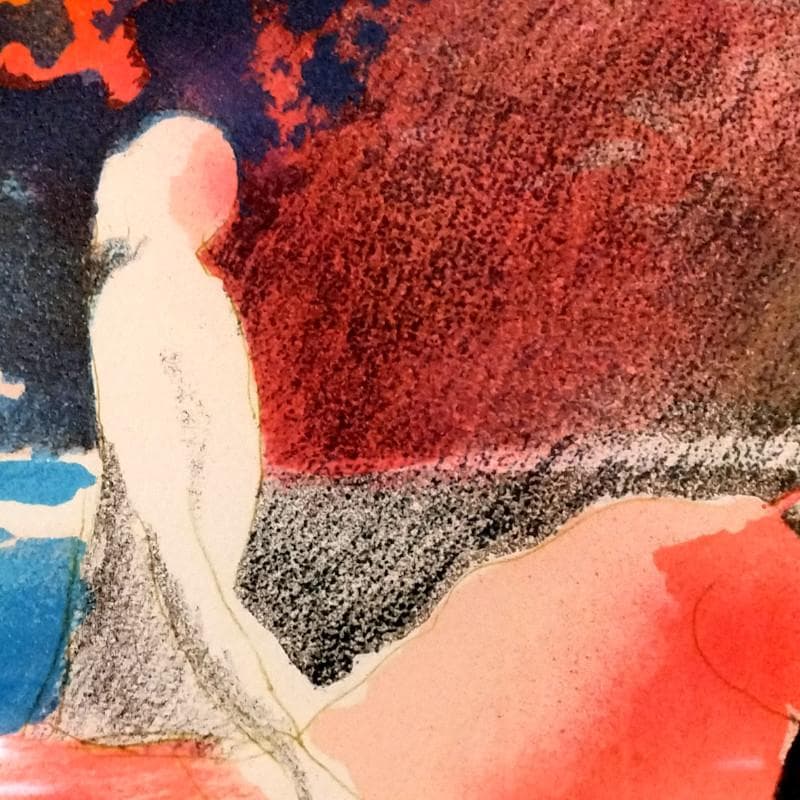 ☆ポール・ギヤマン☆「馬に乗る人」　リトグラフ　E.A　大判　美品！