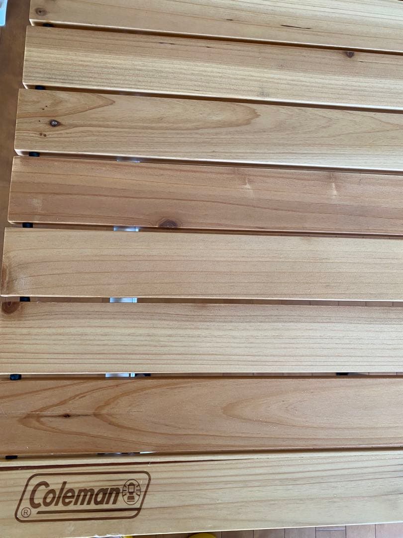 Coleman コールマン ナチュラル ウッドロールテーブル　110cm