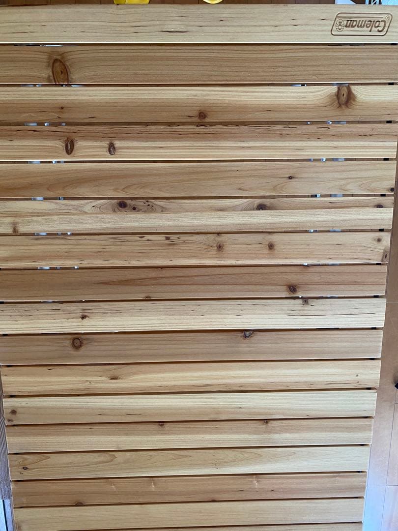 Coleman コールマン ナチュラル ウッドロールテーブル　110cm