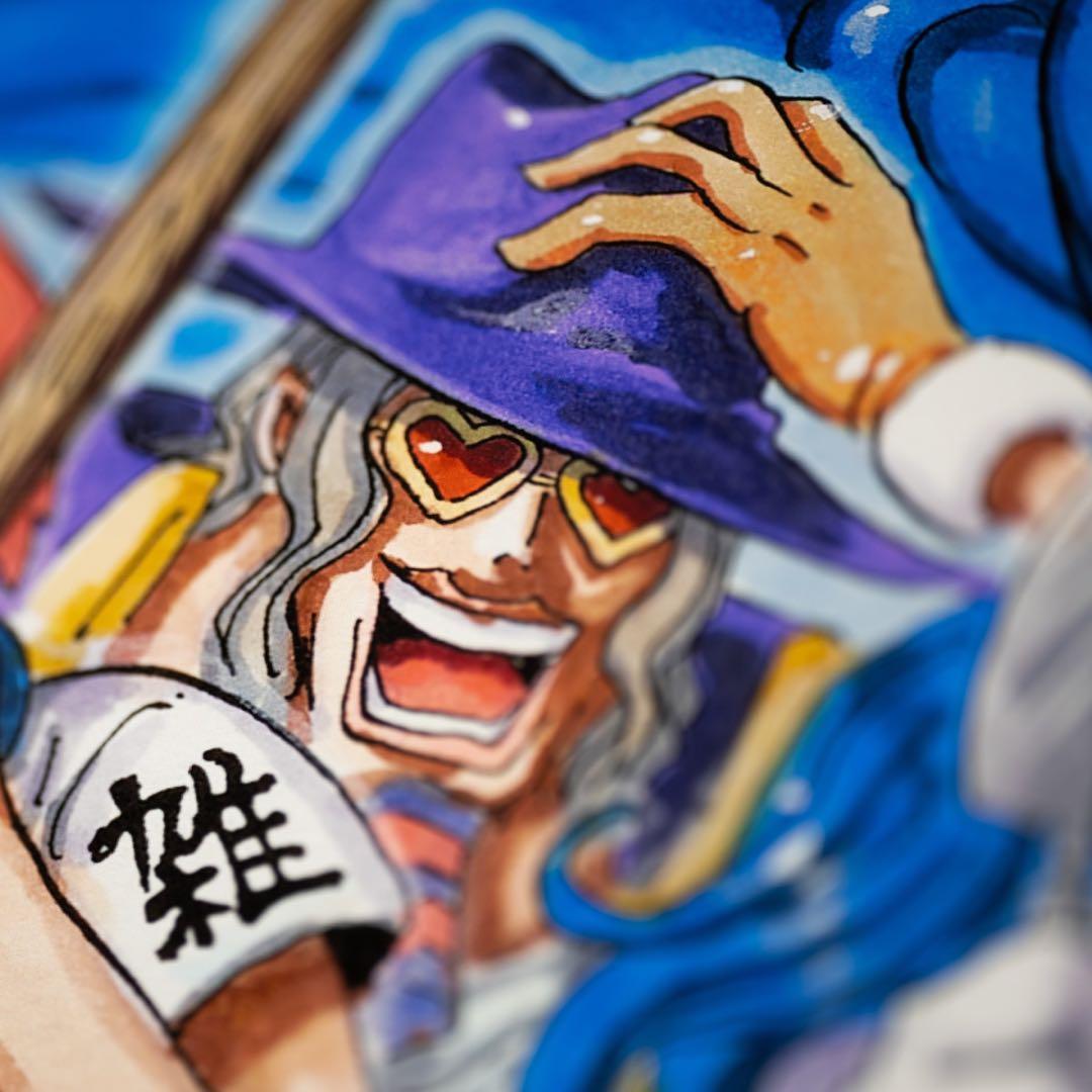 【シリアルNo.1】マンガアートONE PIECE