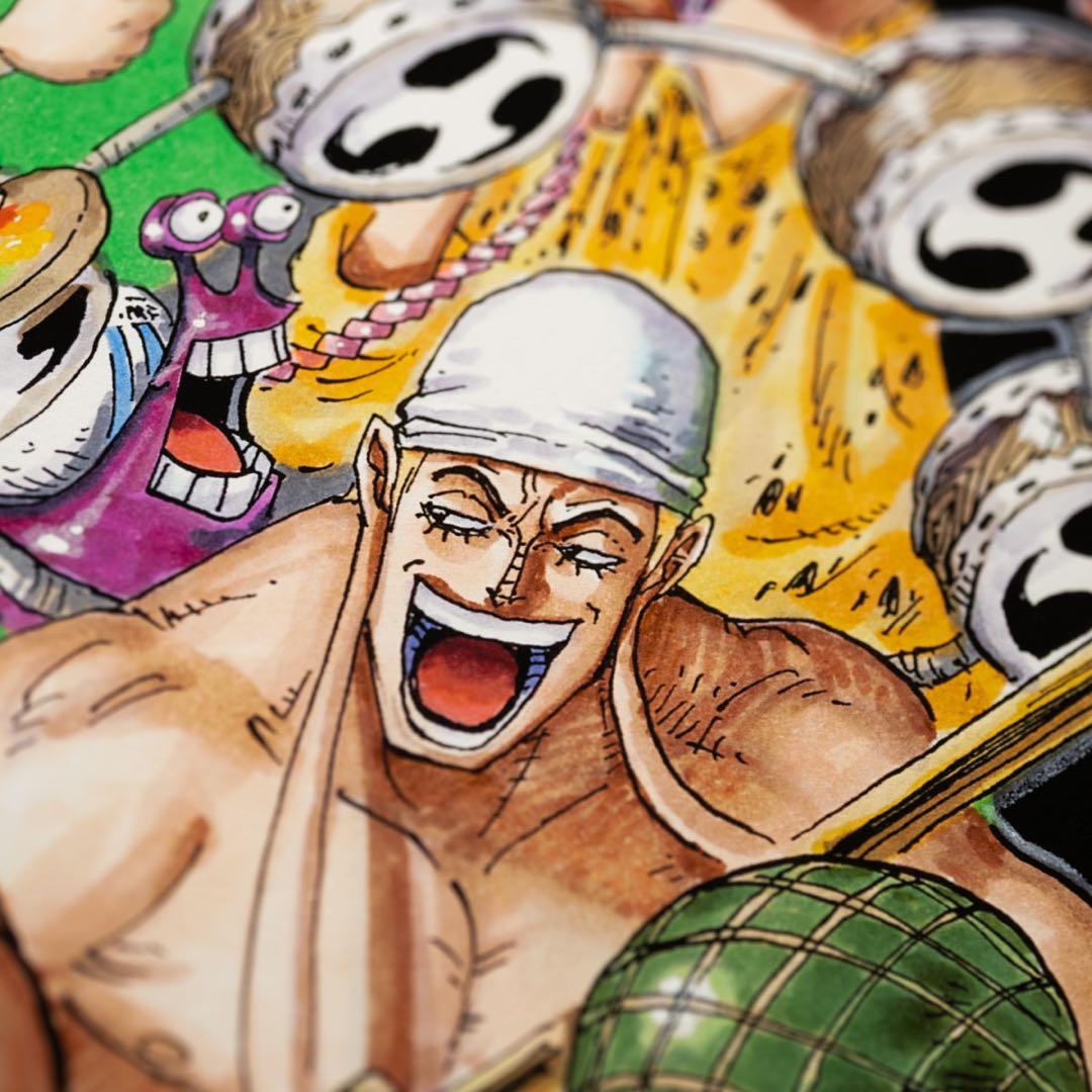 【シリアルNo.1】マンガアートONE PIECE