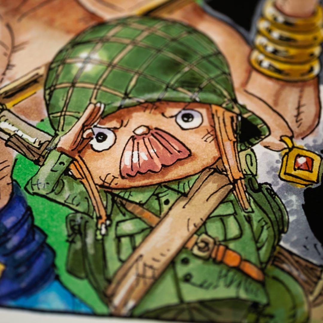 【シリアルNo.1】マンガアートONE PIECE