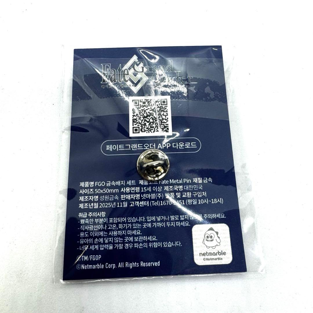 AGF2025限定 fate grand order 缶バッジセット　fgo