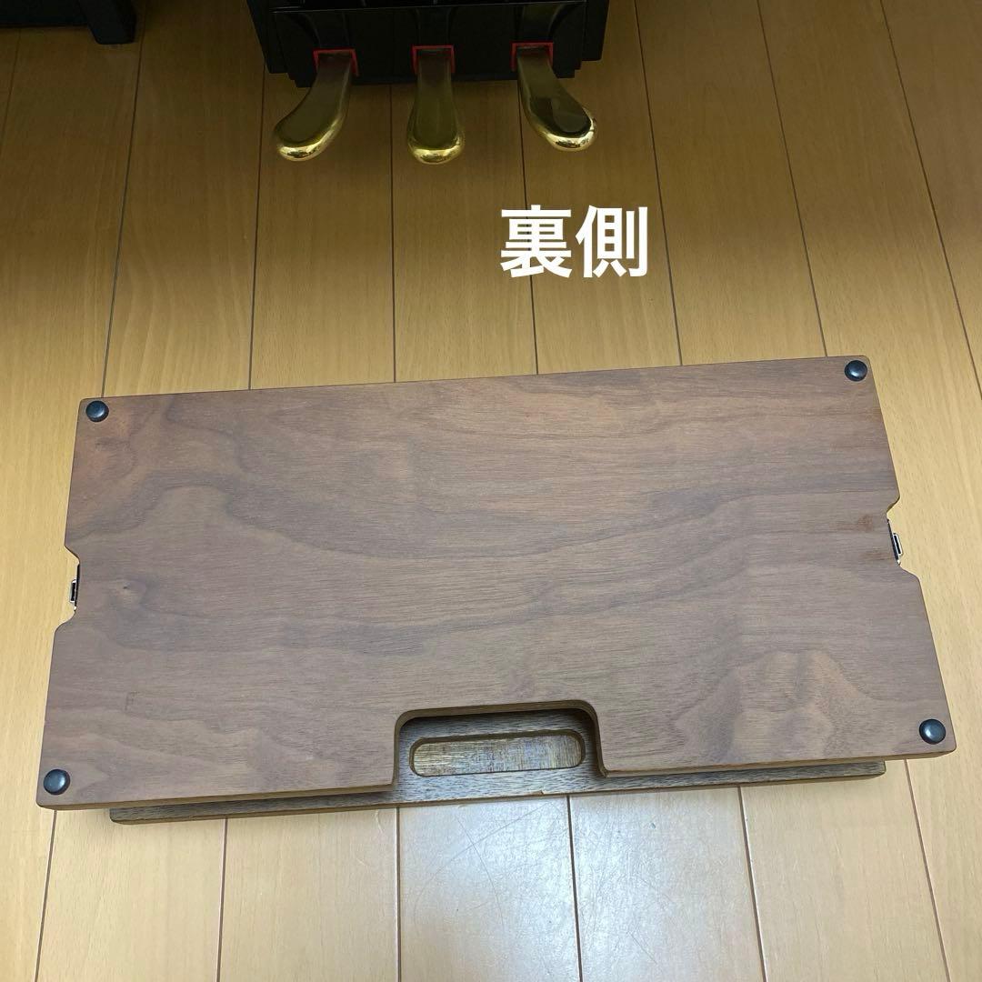 【吉澤 】ピアノ アシストスツール ASS-V ウォルナットピアノ補助台 美品✨