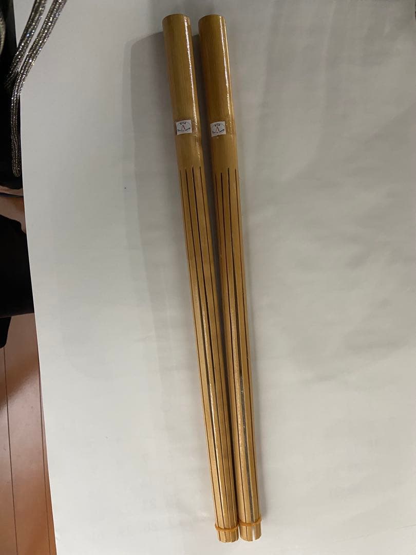 【美品】フラダンス 楽器 プイリ 50cm／竹製 パーカッション