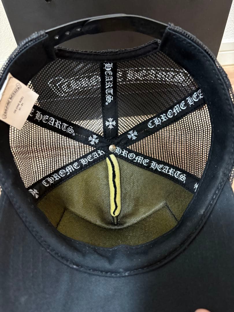 美品　確実正規品　クロムハーツ メッシュキャップ