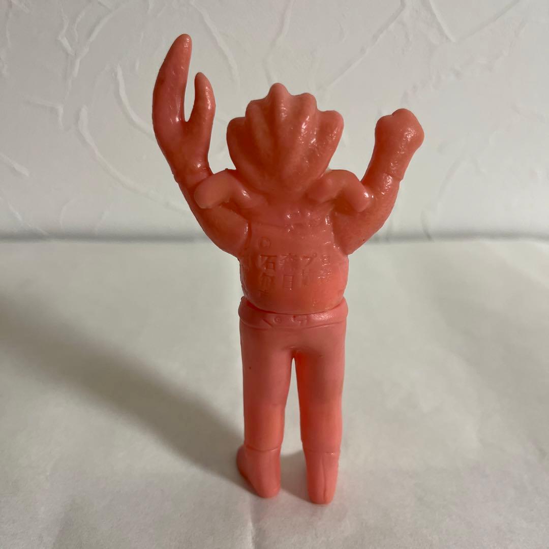 ⚠️希少　当時物　仮面ライダー　カニバブラー　ピンク　ミニソフビ　　バンダイ